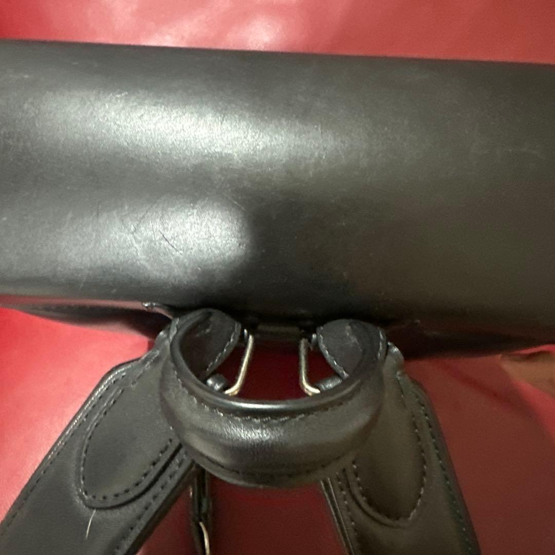 吉田カバン黒 革 ビジネスリュック