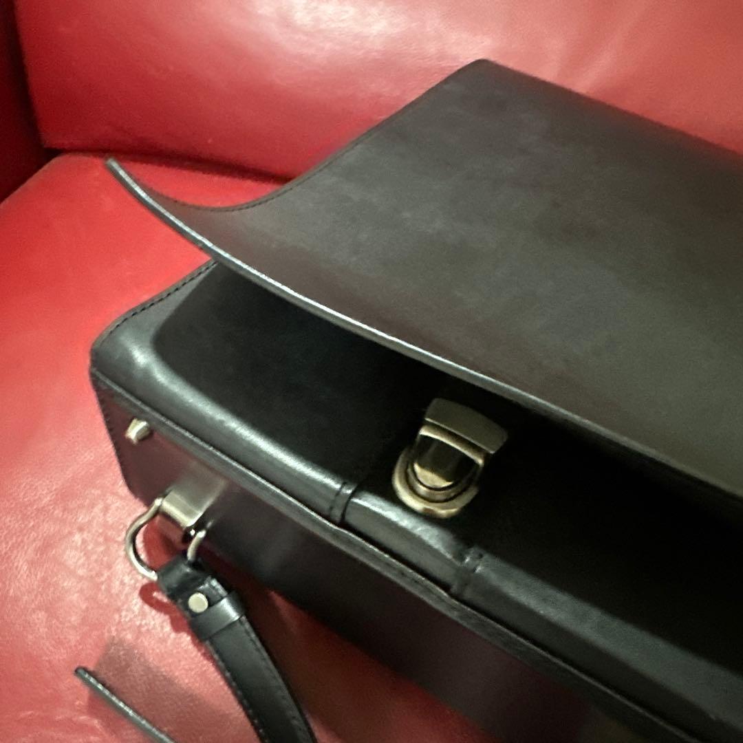 吉田カバン黒 革 ビジネスリュック