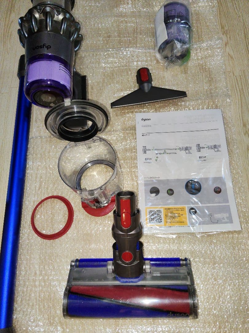 良品　ダイソン　dyson V11 Fluffy SV15 エコモード59分