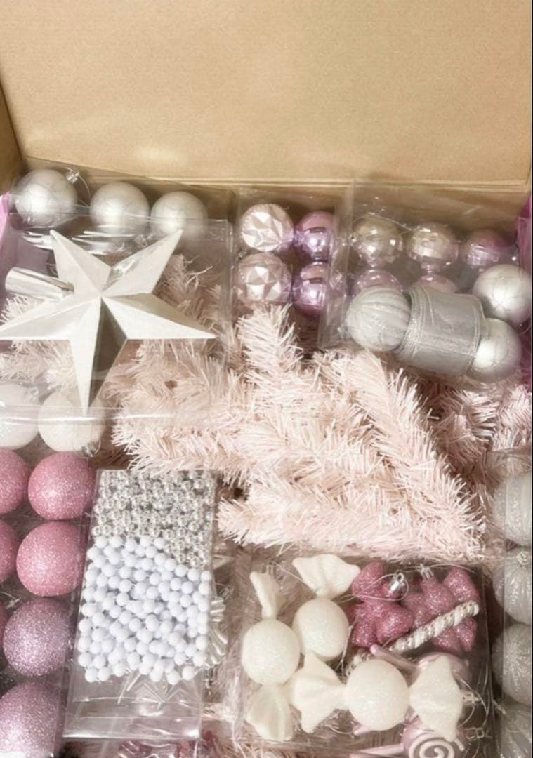 Francfranc クリスマスツリー　ピンク　150cm