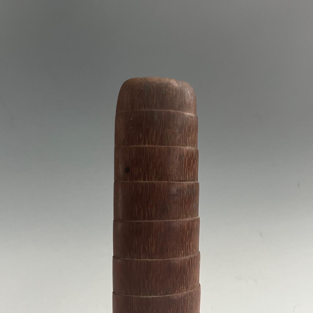 初荷 竹茶合 彫刻 煎茶道具 SN40