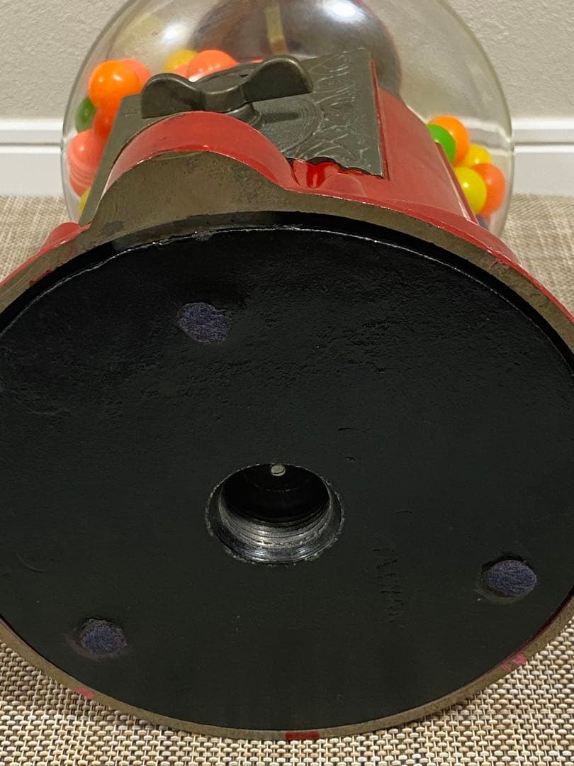 【希少脚付！】ヴィンテージ　ガムボールマシン　アンティーク 雑貨