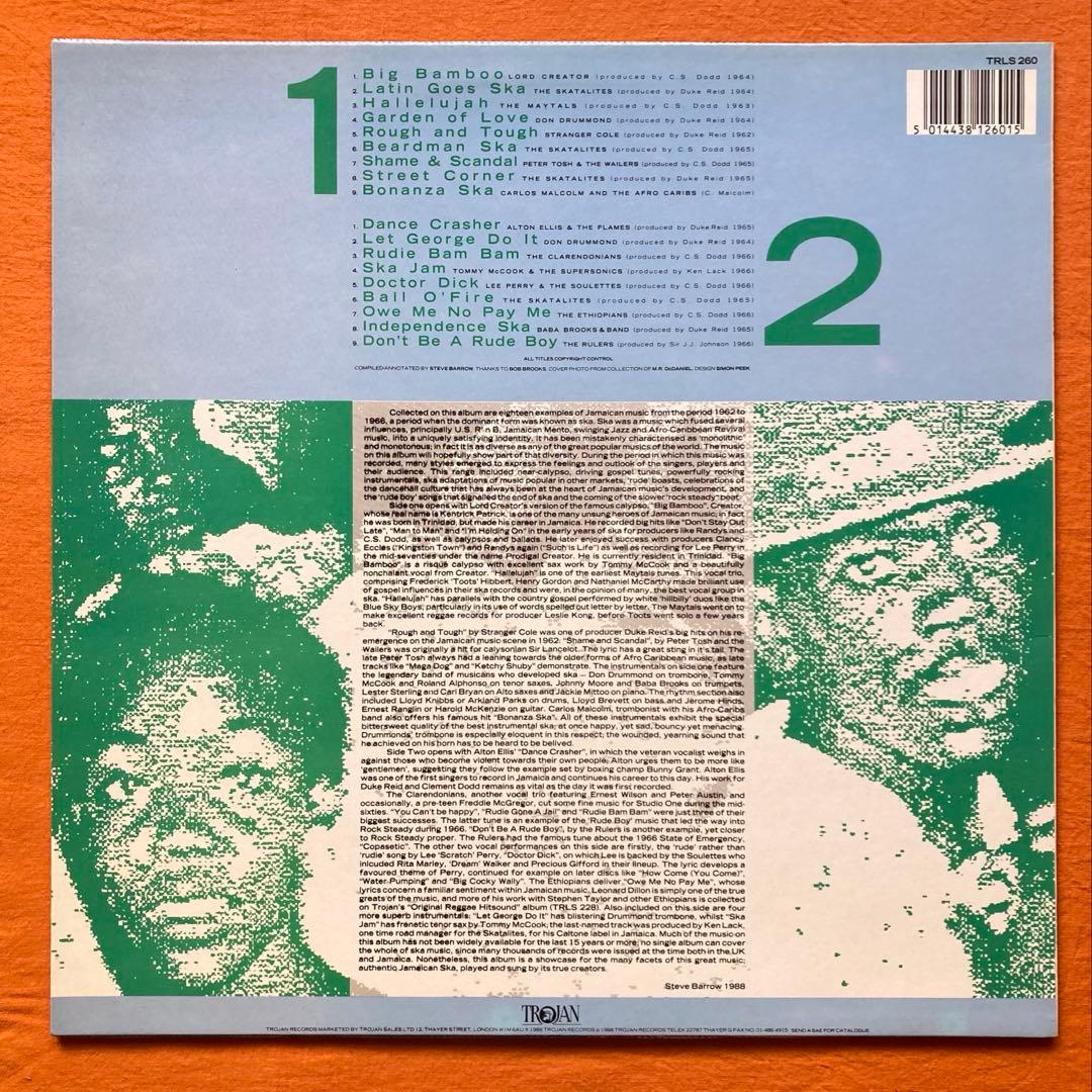 LP盤　SKA 4枚 / SKATALITES / レゲエ スカ