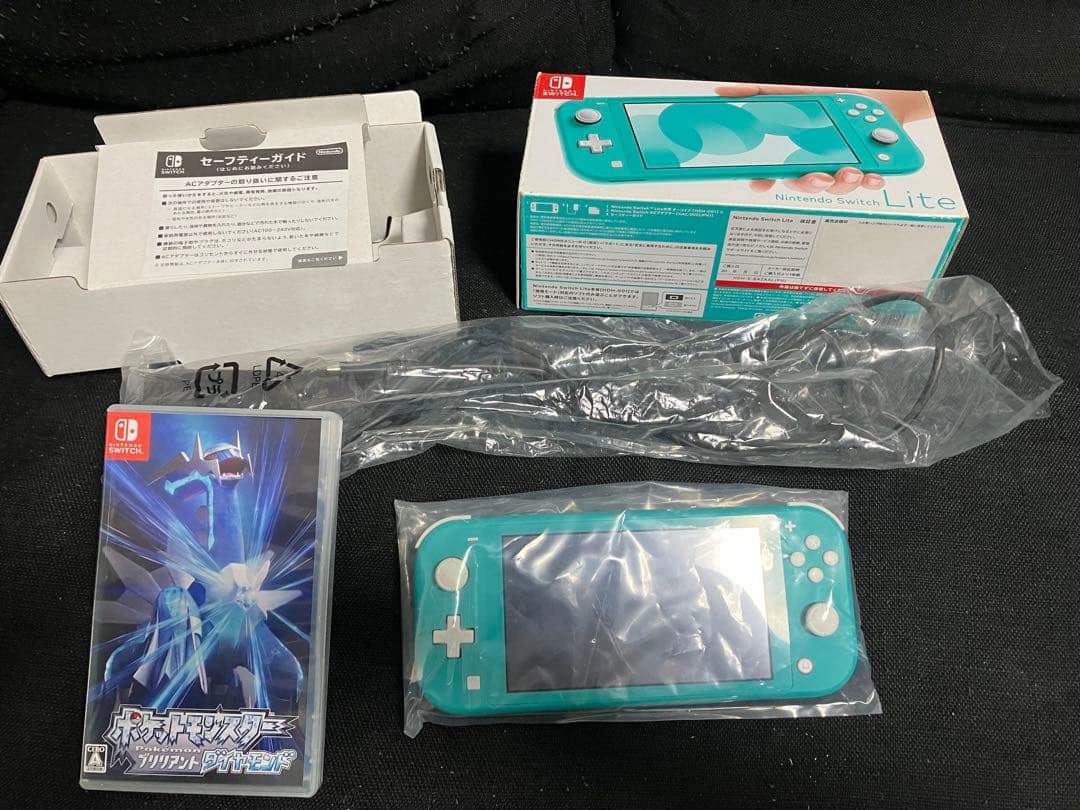 Nintendo Switch Lite ターコイズ 本体　ソフト付き