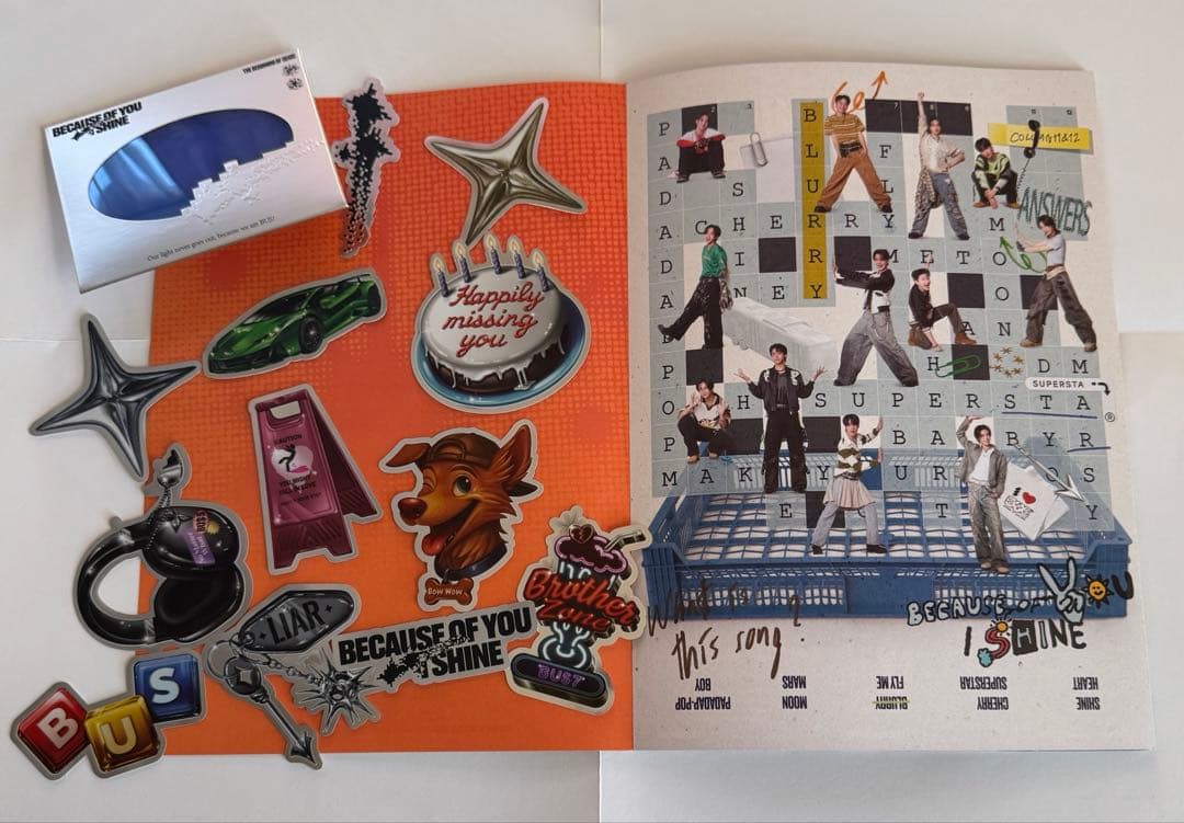 【BUS because of you i shine】タイ盤フルセットアルバム