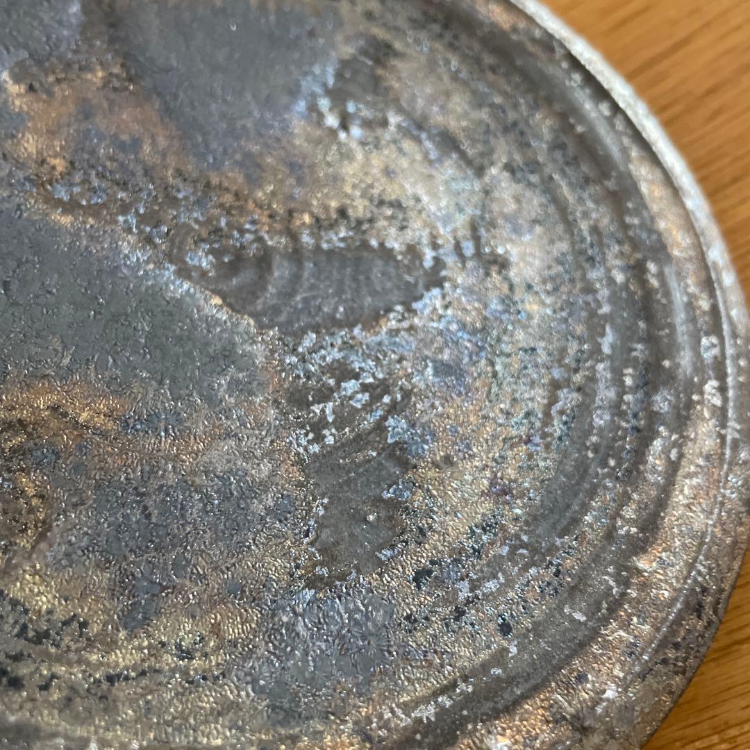 希少　姫野翔太　金彩シリーズ3点セット ケーキ皿　お猪口　ぐい呑み