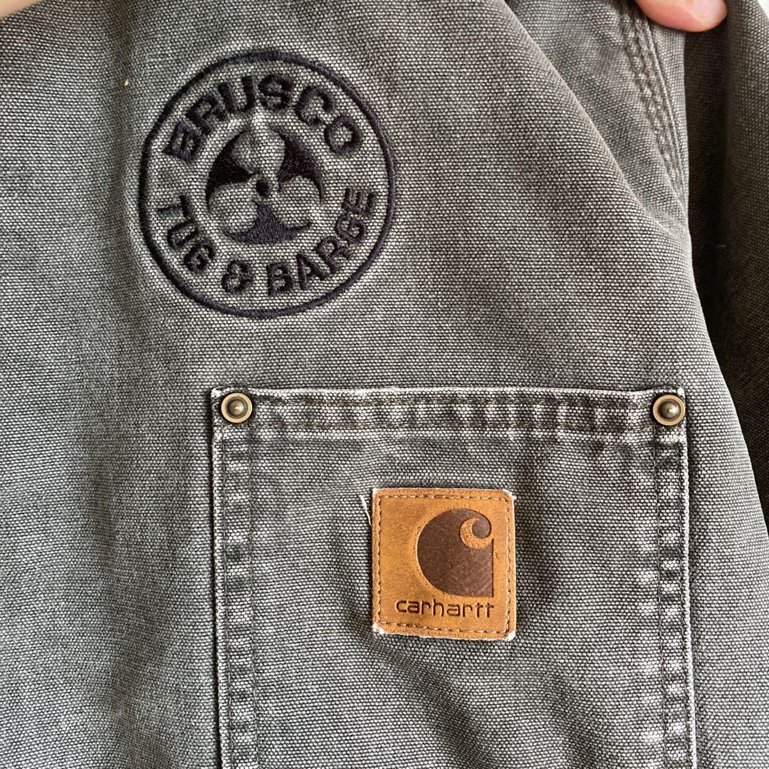 【名作】カーハート ミシガンチョアコート モスグリーン C02 MOS M