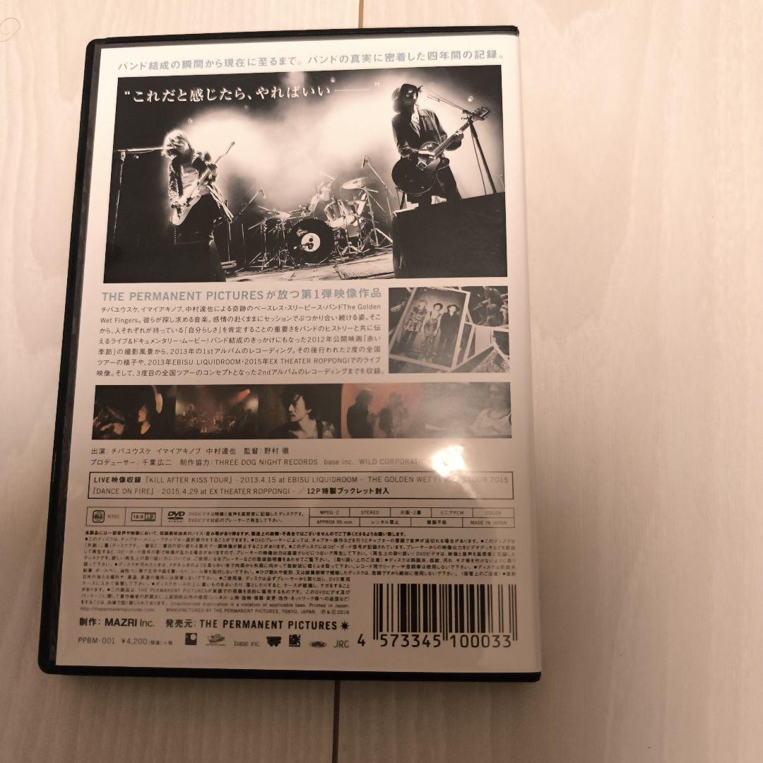 THE GOLDEN WET FINGERS DVD チバユウスケ　中村達也