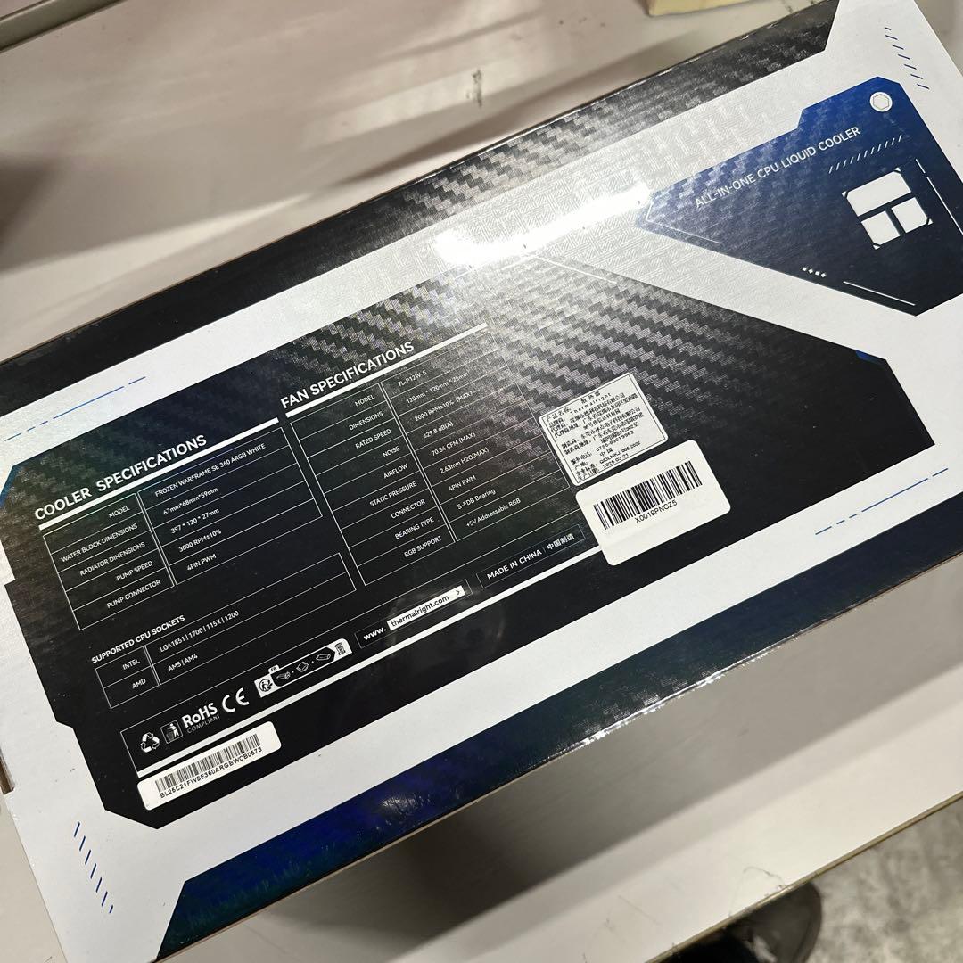 Thermalright FW SE 360 ARGBホワイトCPU AIO