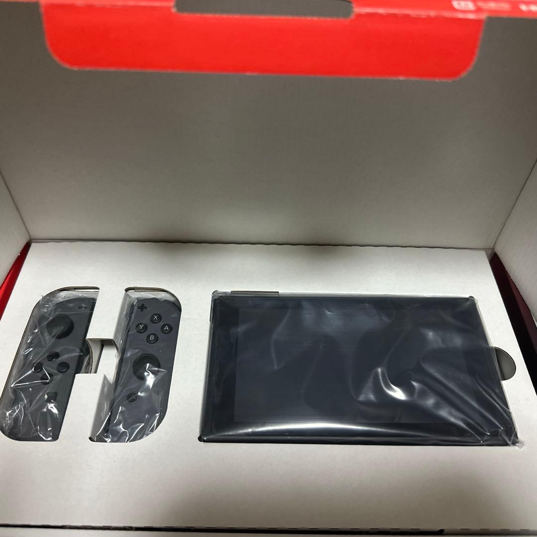 Nintendo Switch 本体 グレー 128GBのSDカード付