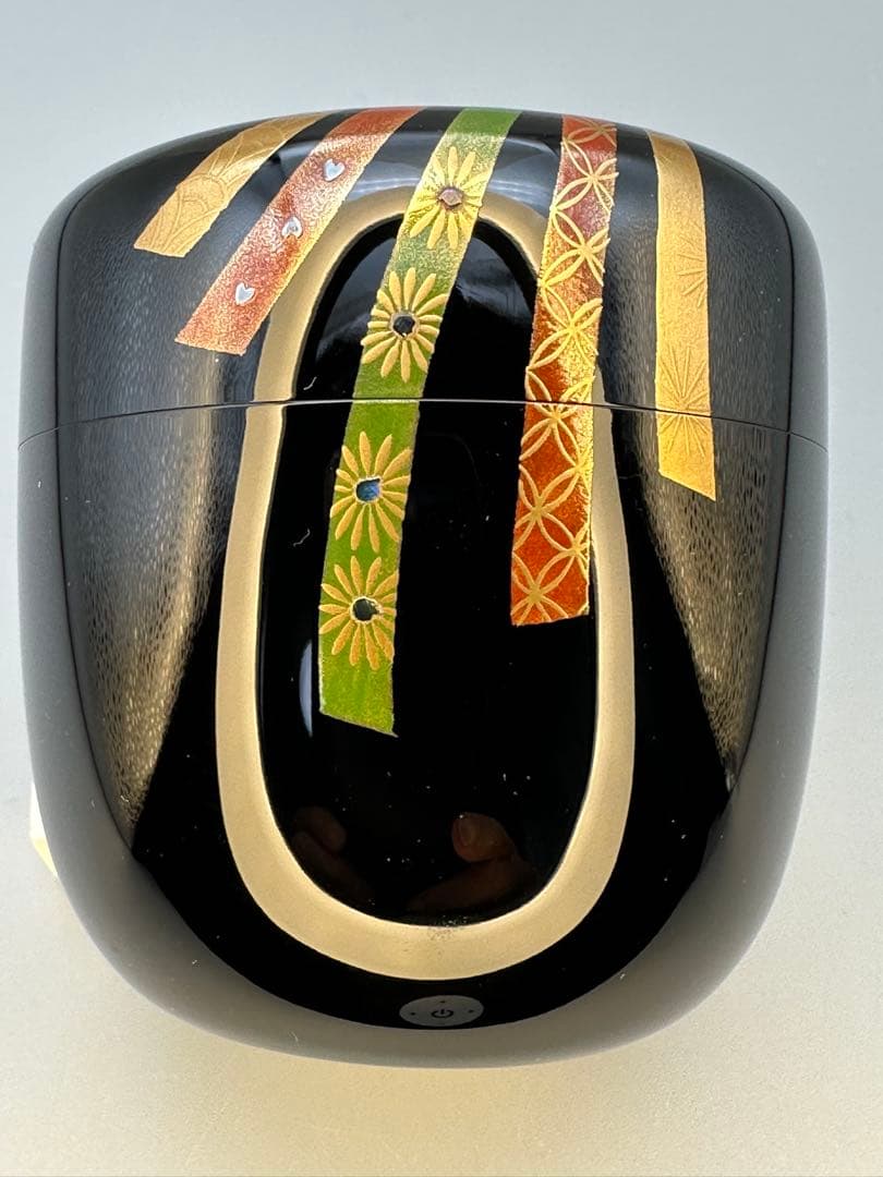 すーへー茶道具　棗　大多尾重則　熨斗蒔絵