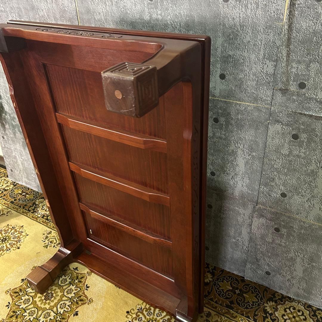 そら꧁カリモク家具 karimoku꧂座卓 ちゃぶ台 机 テーブル レトロ