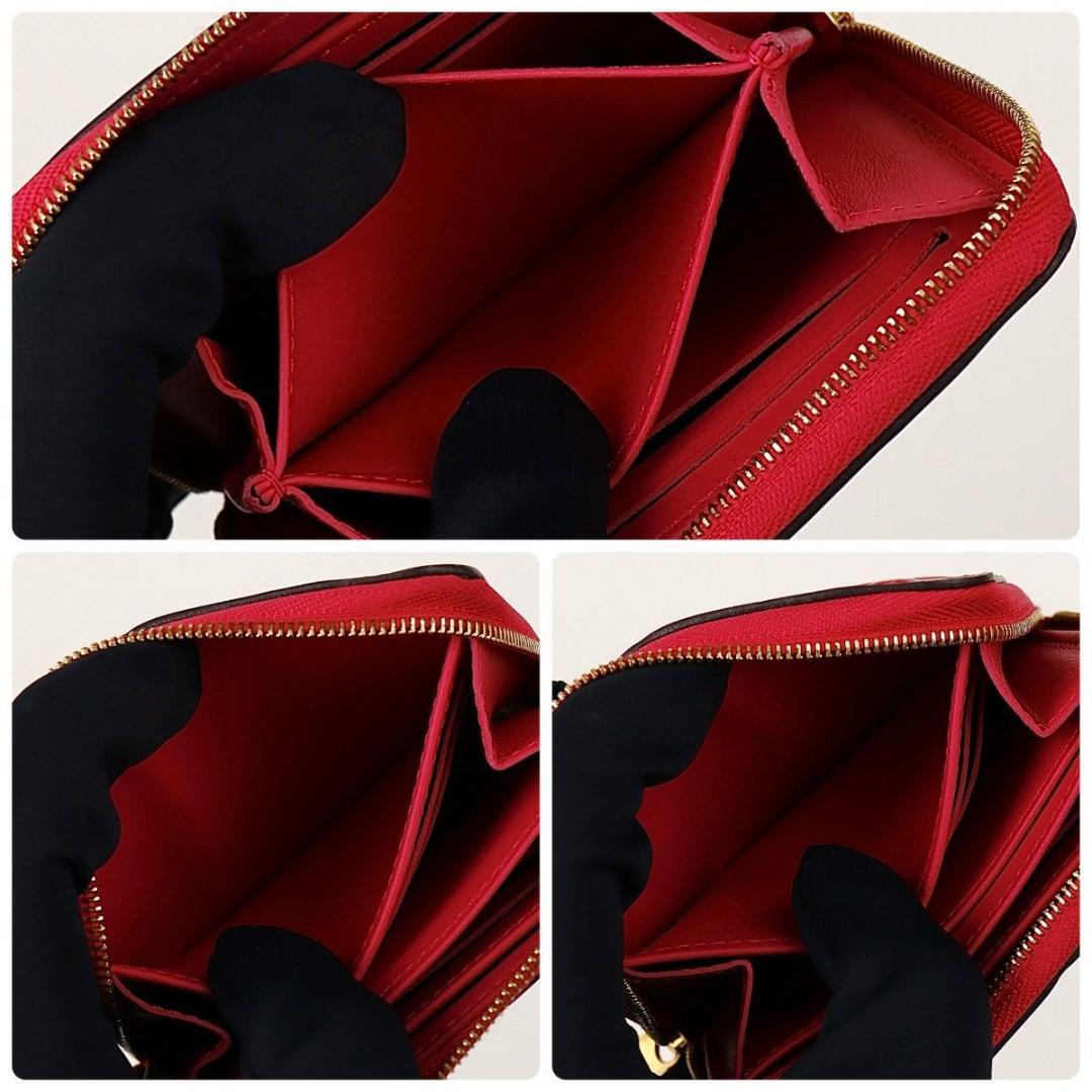 【限定品】 ルイヴィトン ジッピーパース ヴァレンタイン ヴェルニ レッド
