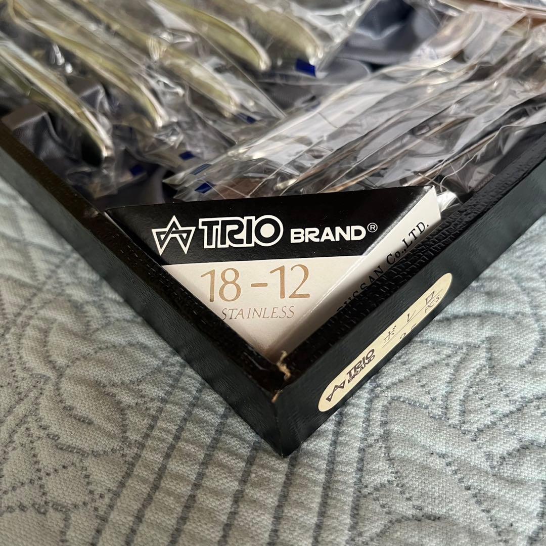 新品未使用！TRIO BRAND 18-12 ボレロ カトラリーセット 25本