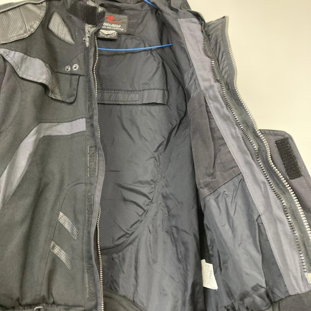 美品 ラフ＆ロード レーシング ライディングジャケット バイク L ブラック