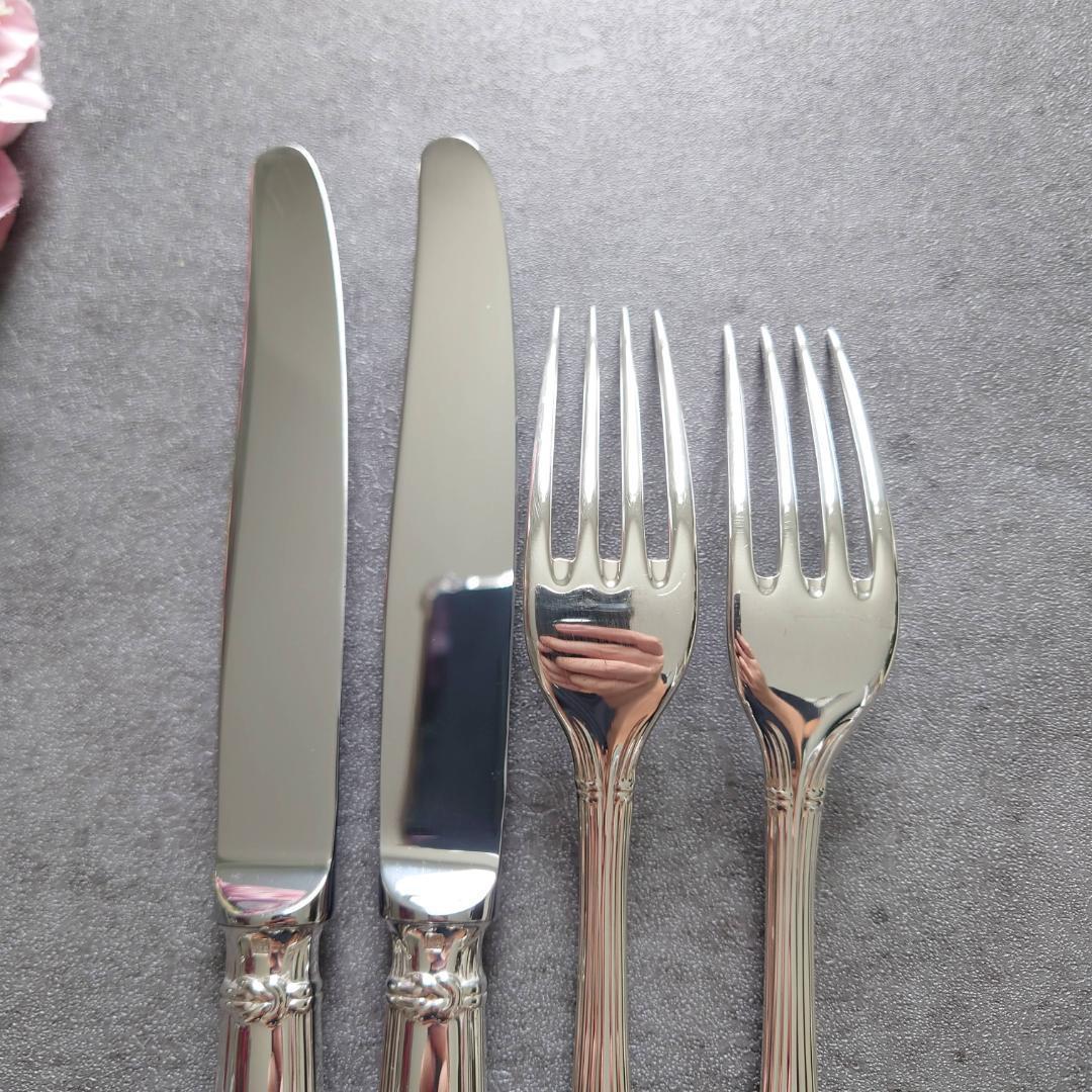 希少 美品 クリストフル オセアナ デザート ナイフ フォーク 4点