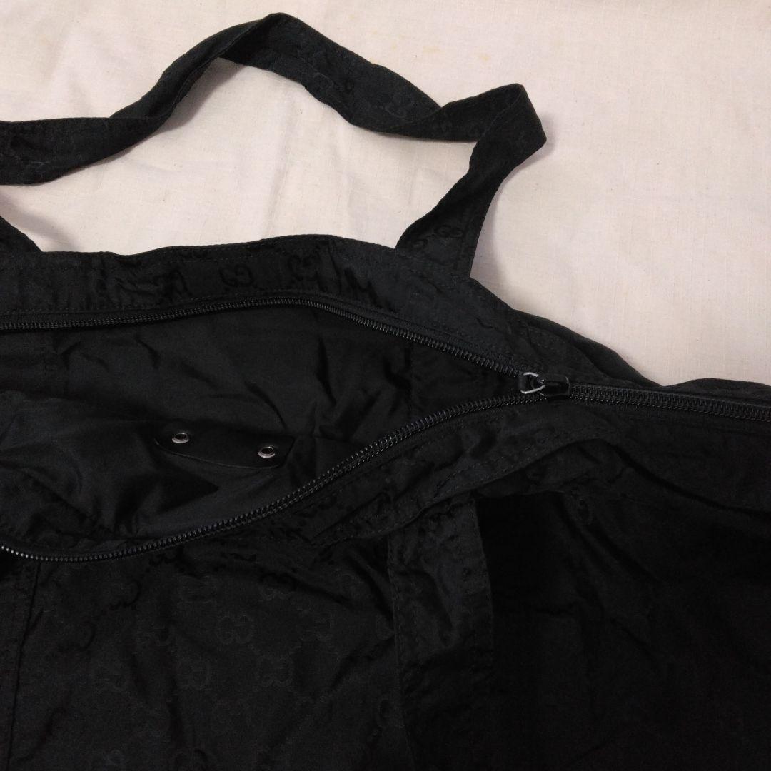 GUCCI 黒 エコバッグ ポーチ付き