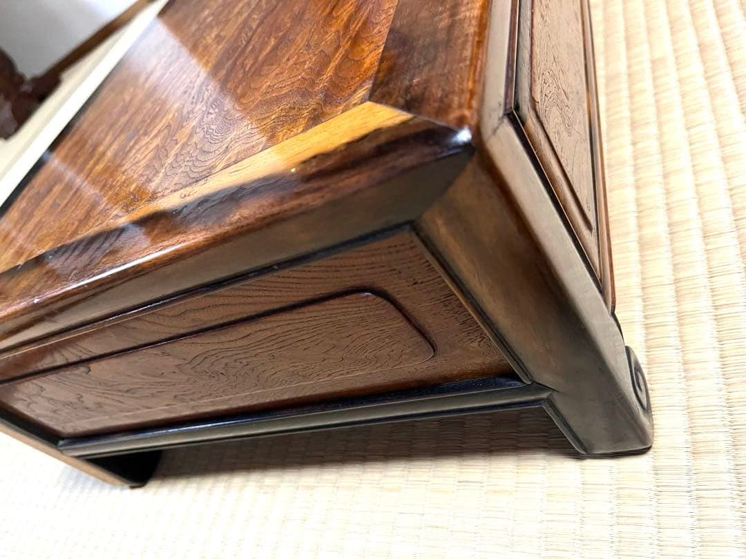 机　引き出し　飾り台　使い方色々　骨董品　アンティーク