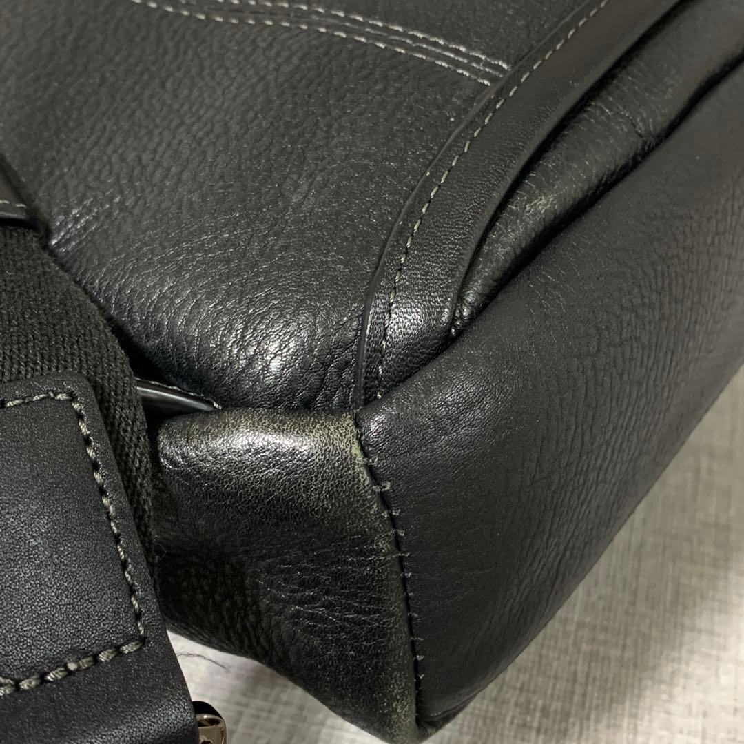 TUMI トゥミ ハリソン ベイツ オールレザー リュック ブラック ビジネス