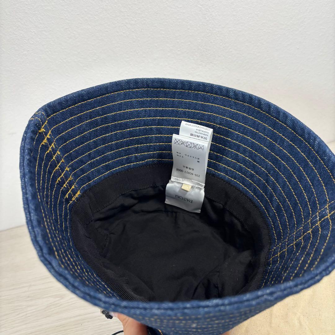 PATOU バケットハット　デニム　バケハ
