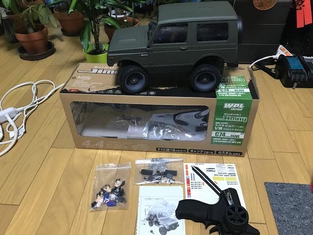 WPL C74★カスタムカー塗装済み★ドラックブレーキ★最終値下げ