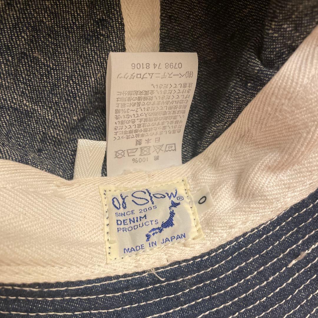 orslow デニムハット 0サイズ 日本製
