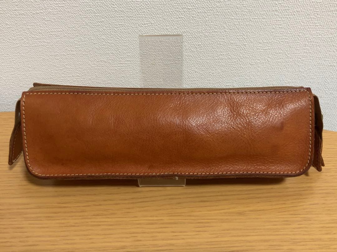 IL BISONTE レザー 筆箱