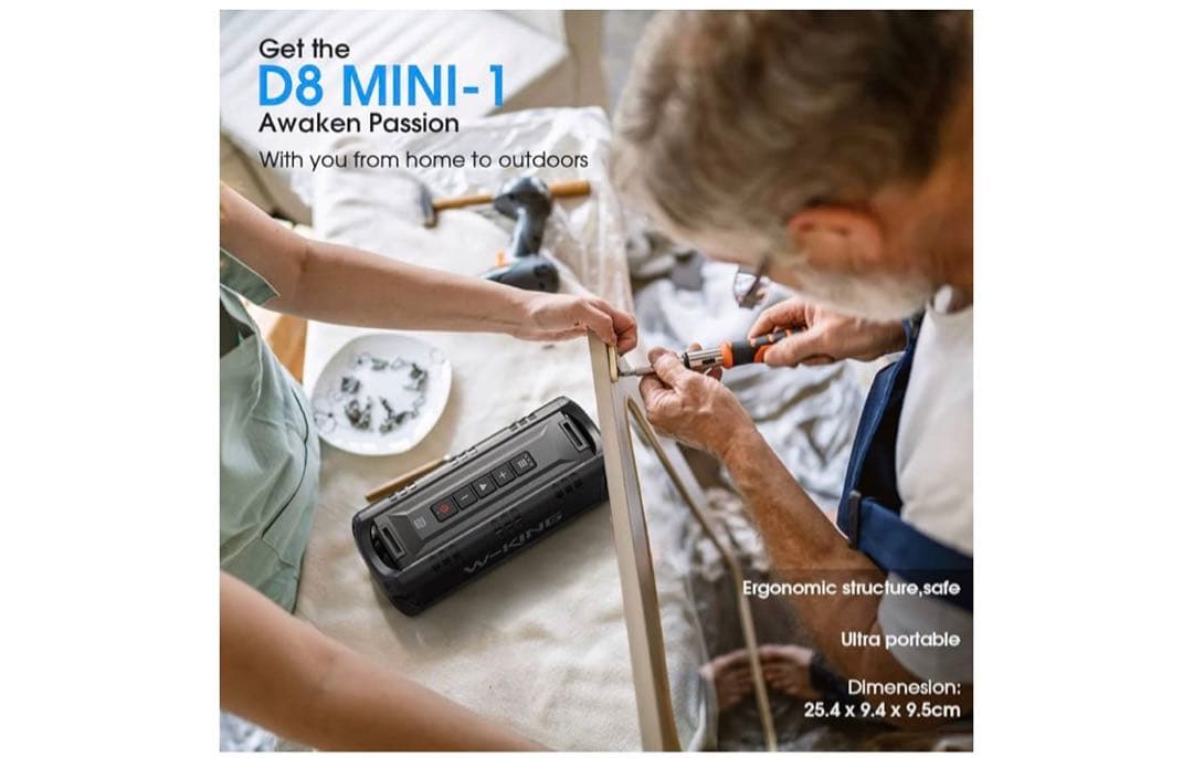 Bluetooth スピーカー ワイヤレススピーカー IPX6防水 アウトドア