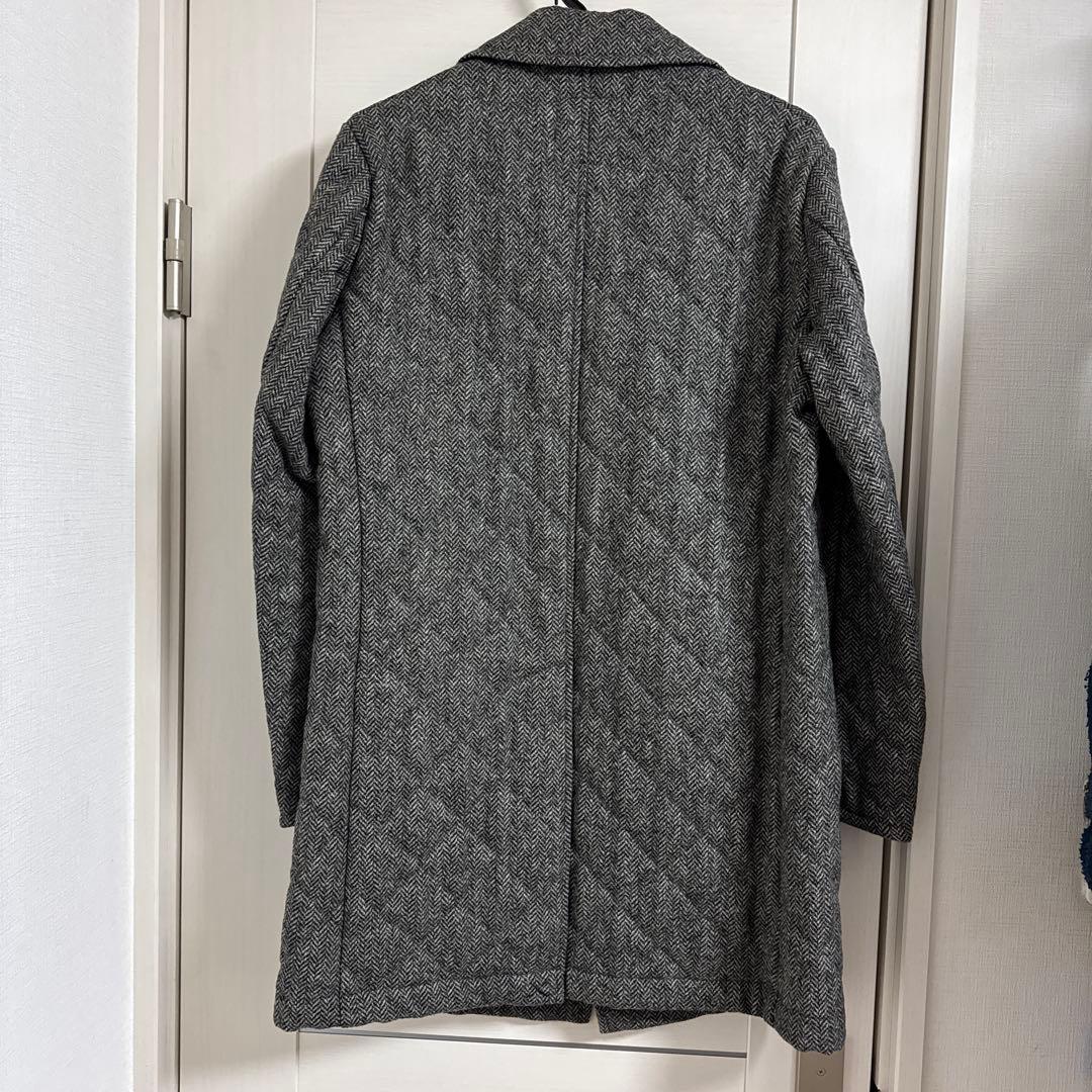 Yorkshire Tweed ウールコート グレー