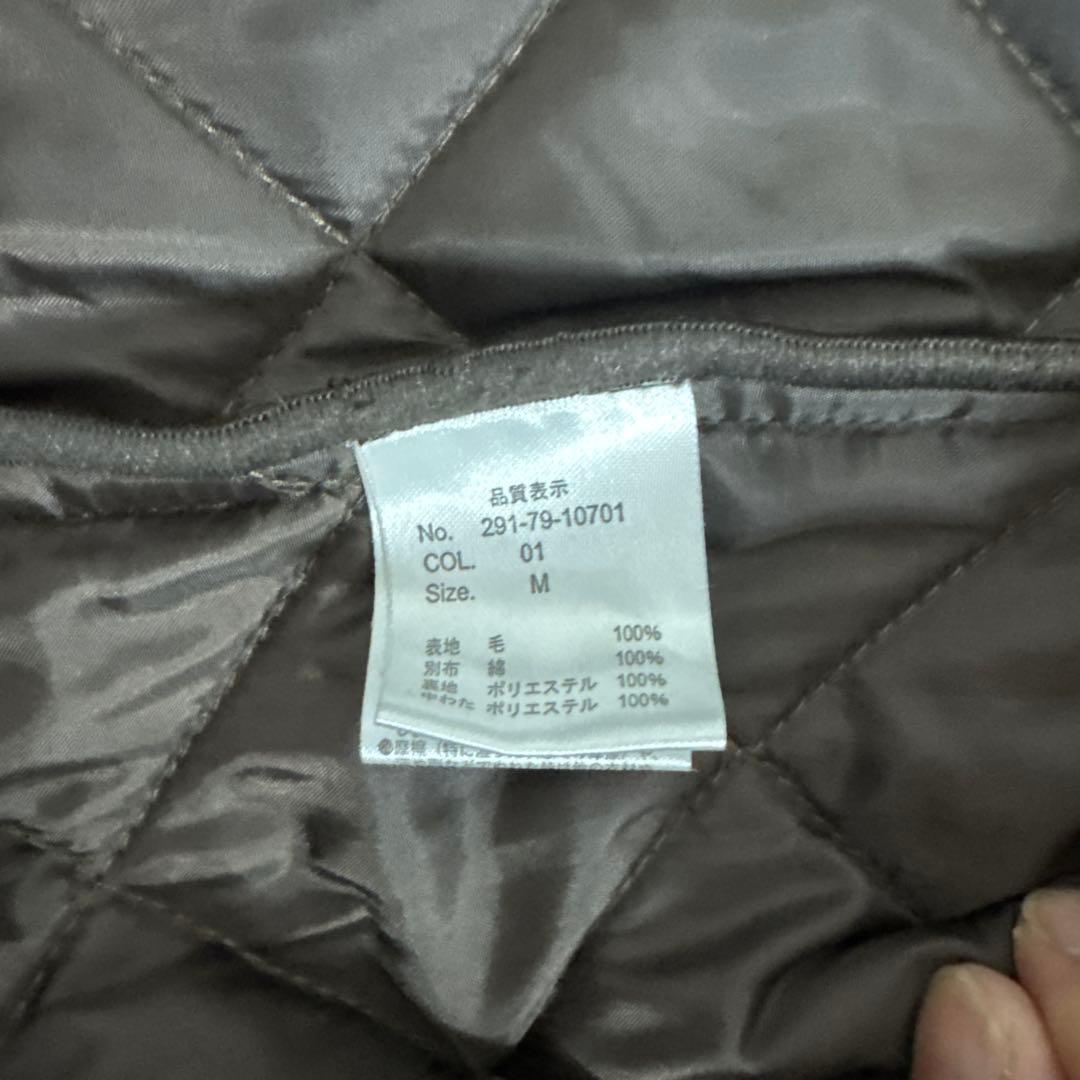 Yorkshire Tweed ウールコート グレー