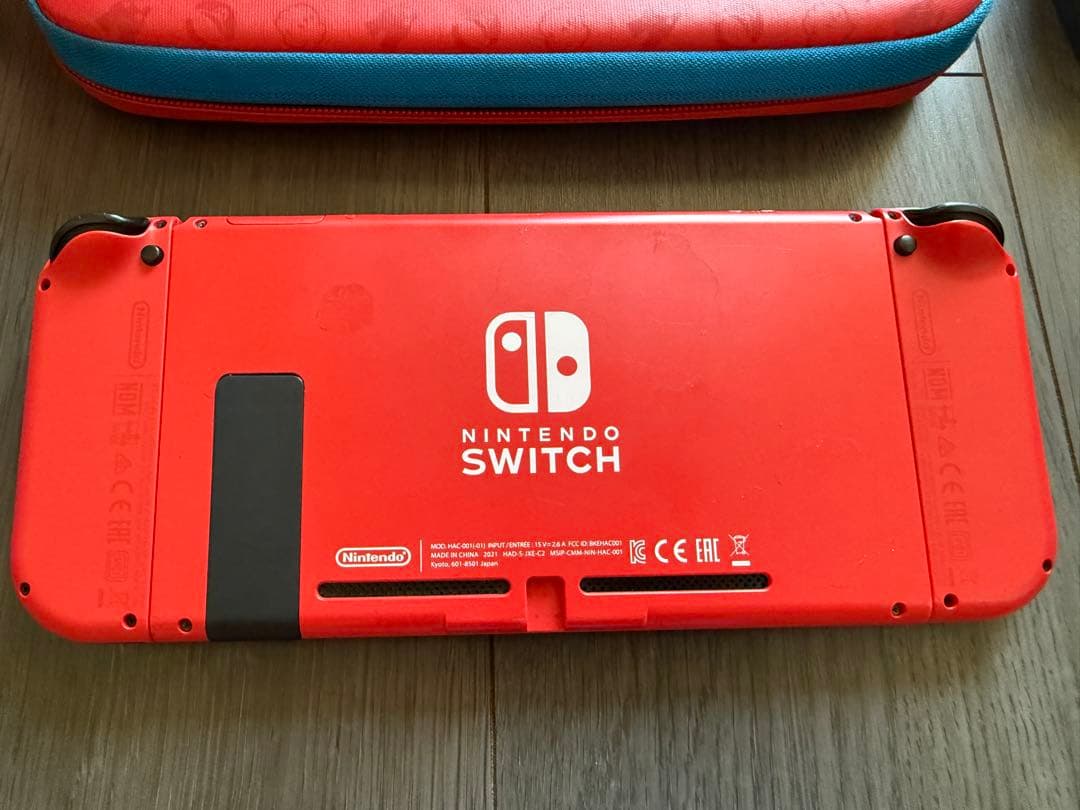 びび　ギズ&浮きありNintendo Switch マリオレッド×ブルー