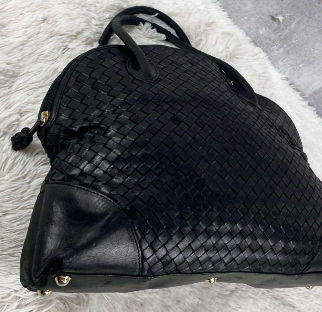 【美品】BOTTEGAVENETA イントレチャート 2way バッグ