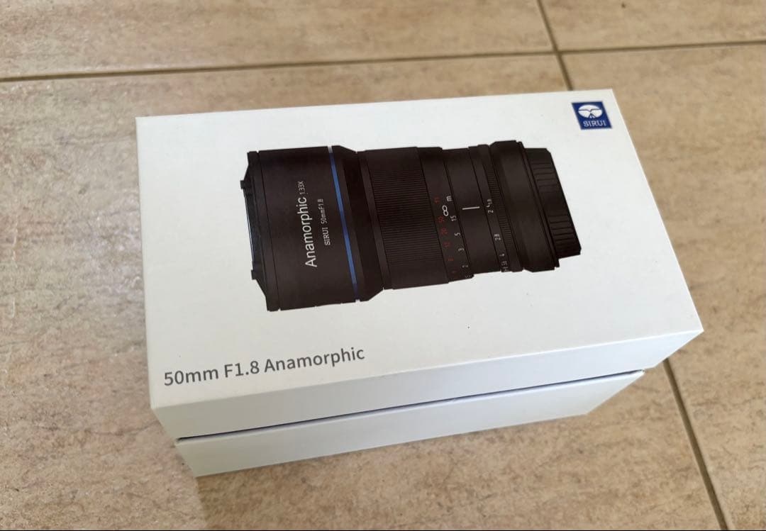 【美品】SIRUI 50mm F1.8 anamorphic Eマウント