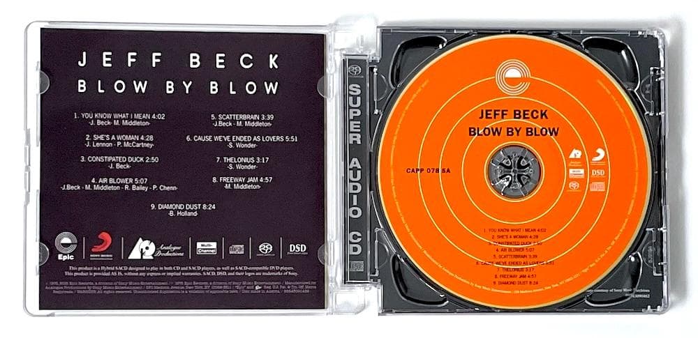 廃盤 SACD HYBRID ジェフ・ベック ブロウ・バイ・ブロウ