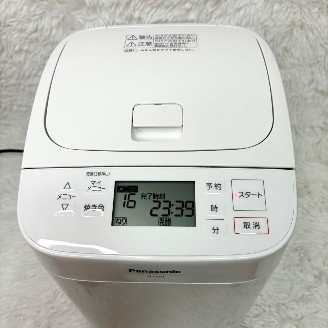 【美品】Panasonic SD-SB1 ホームベーカリー 1斤タイプ