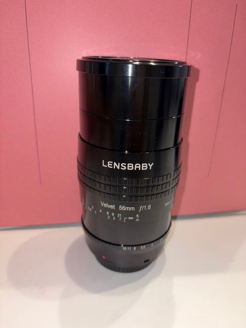Lensbaby Velvet 56mm f/1.6 レンズ　おまけ付き