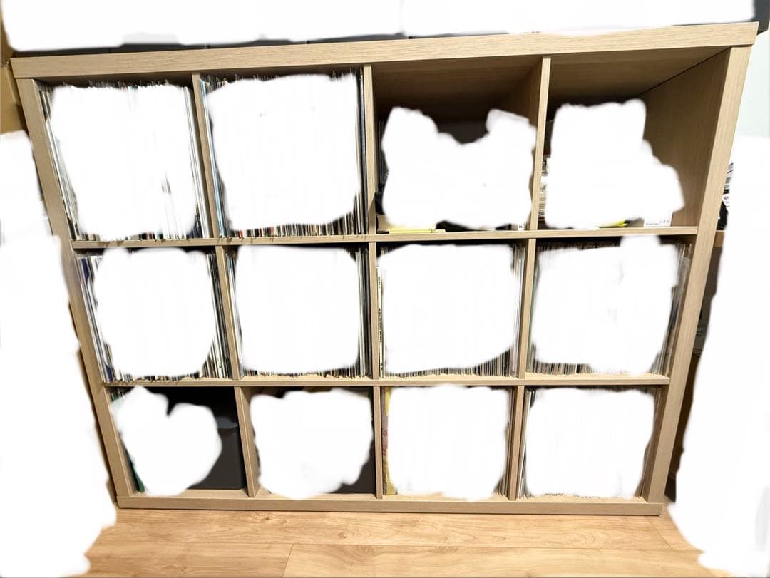 【引取限定】IKEA KALLAX カラックス　4×4 カット有り