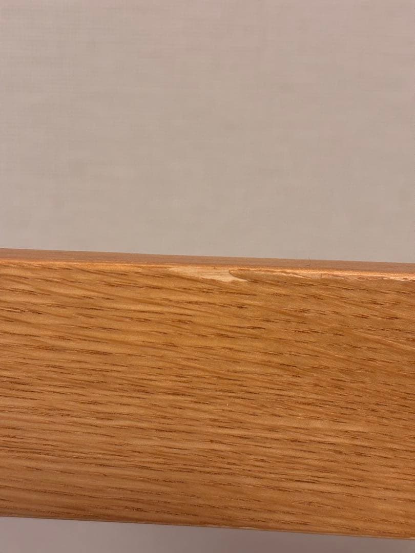 無印良品リビングでもダイニングでも使えるシリーズ、ソファチェア1脚　オーク　②