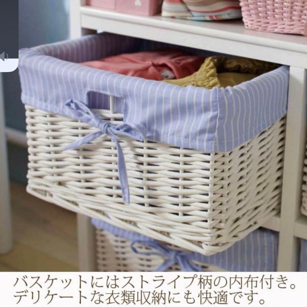 ロマプリ フリルオープンチェスト ヨーロピアン　棚 ラック おしゃれ 北欧