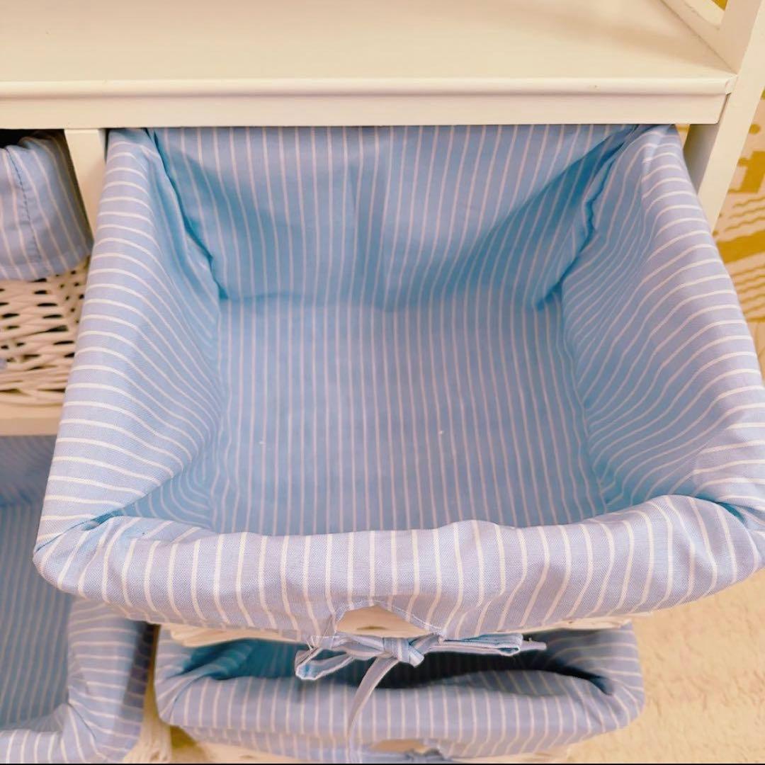 ロマプリ フリルオープンチェスト ヨーロピアン　棚 ラック おしゃれ 北欧