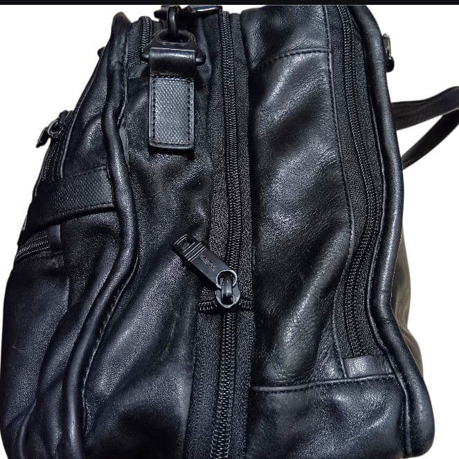 【廃盤品】TUMI トゥミ オールレザー エクスパンダブル 2層 ブリーフケース