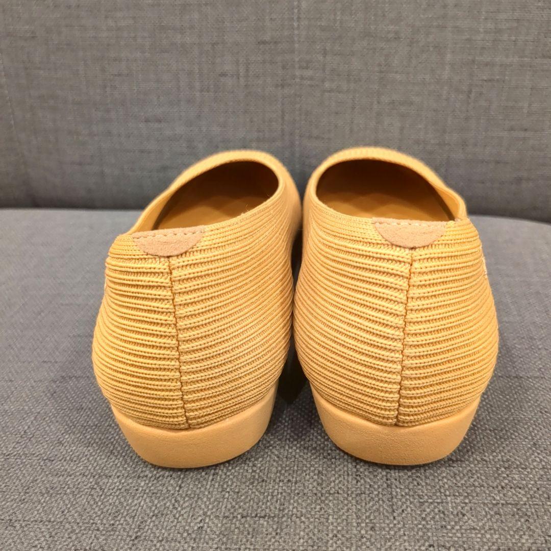 ★新品★ VIVAIA 靴 フラットシューズ 長時間履ける イエロー 23.5