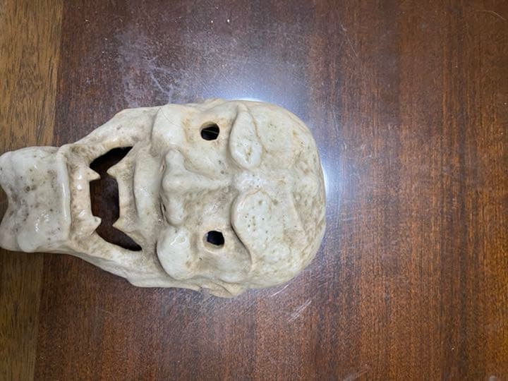 能面　4種　陶器