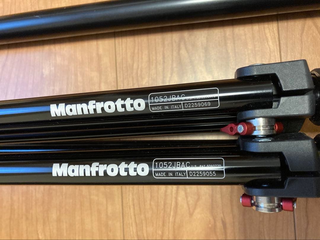 Manfrotto コンパクトスタンド2脚、背景ポール セット　美品