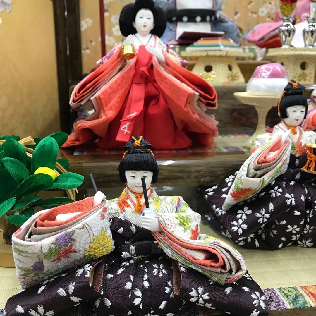 更に大幅値下げ！東玉十二単衣本仕立三段飾り雛人形