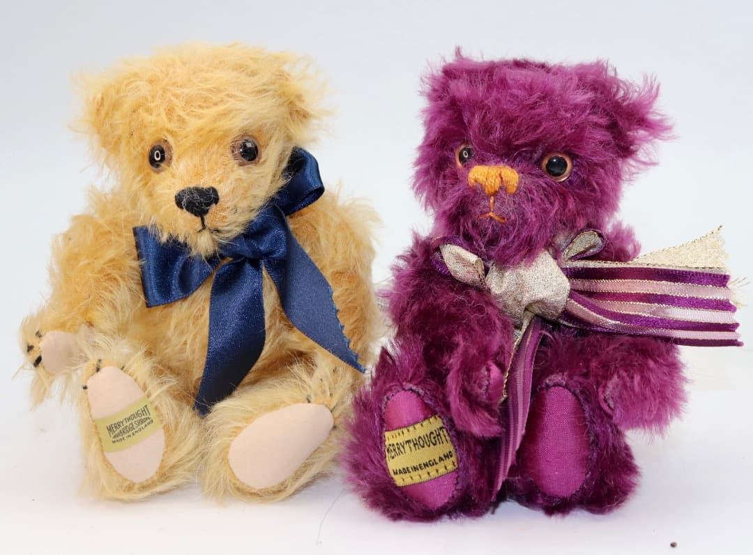 Merrythought 1999年 記念ボックスセット ４体木製ボックス入り