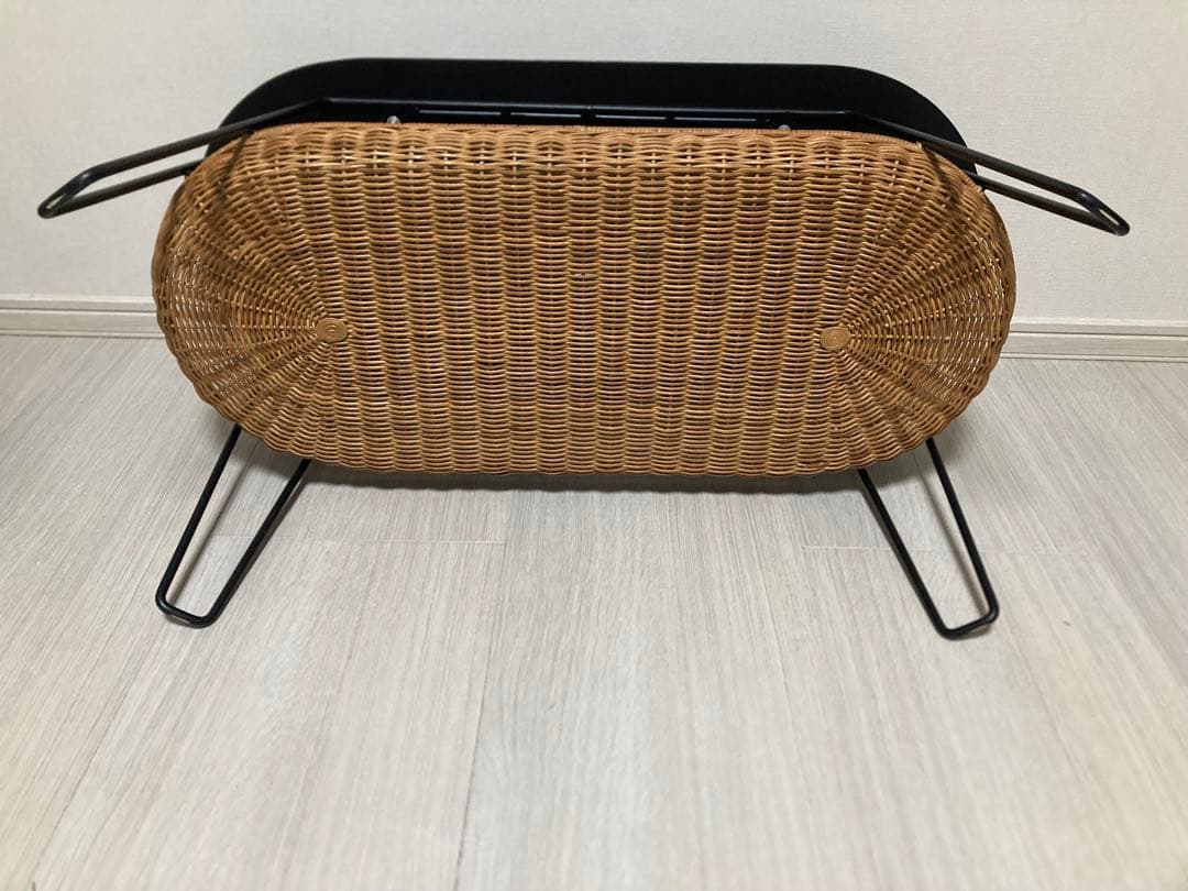 ★ttk★IDEE 無印良品 MUJI イデー ローテーブル ブラック