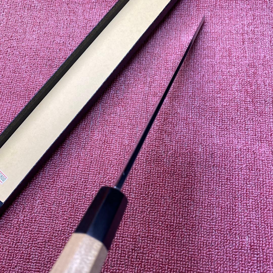 銀三　先丸柳刃包丁　330㎜ 尺1寸