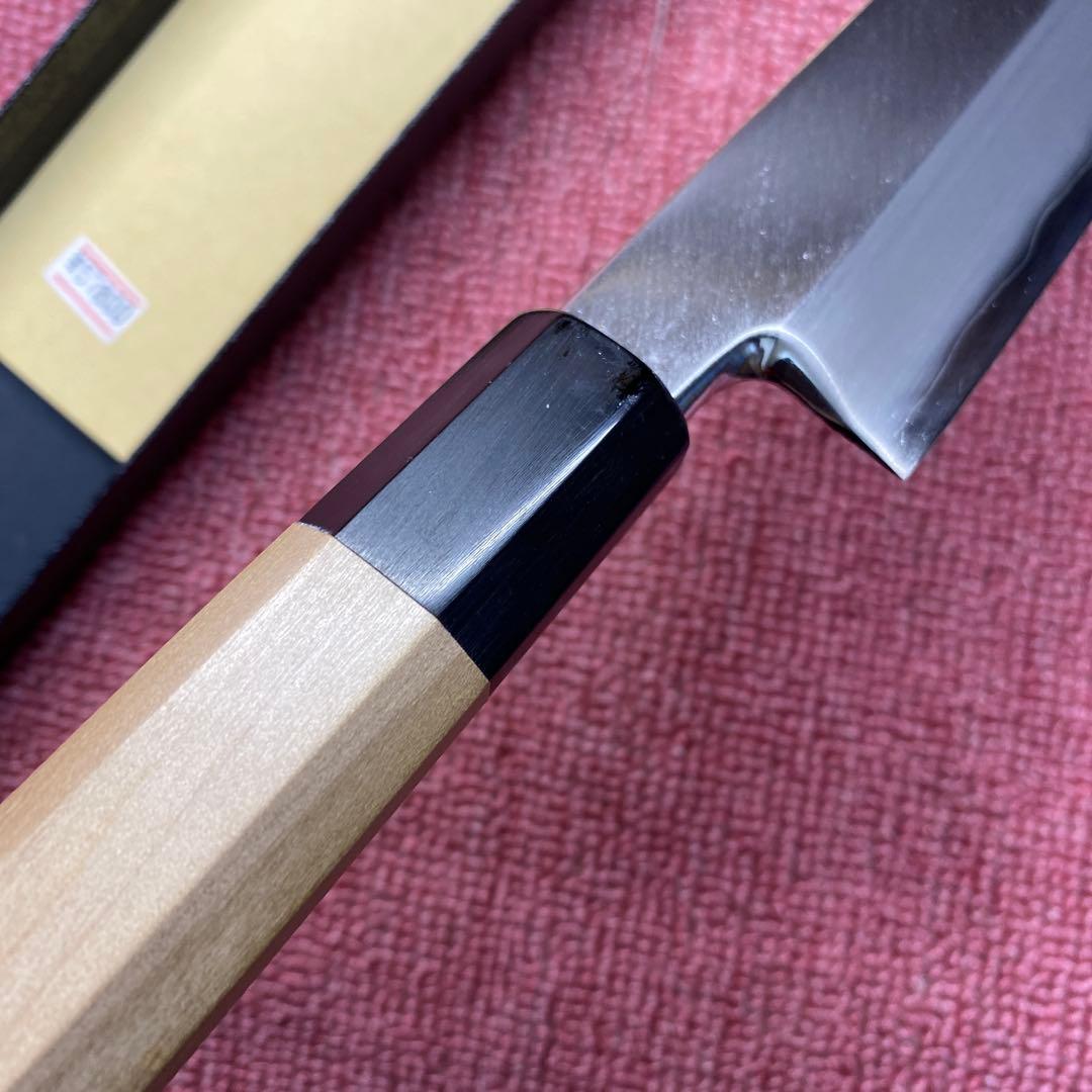 銀三　先丸柳刃包丁　330㎜ 尺1寸