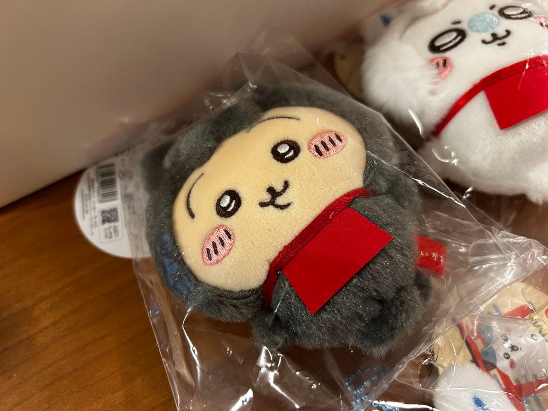 ちいかわ　もぐもぐ本舗　伏見稲荷　だるま　マスコット　ぬいぐるみ　4点セット